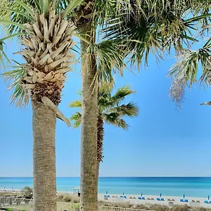 Deluxe Beachfront Studio, Shores Of Panama, Oceanviews And Updated Panama City Beach